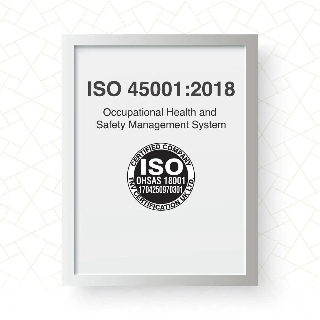 Moss ISO 45001:2018 Occupational Health and Safety Management System Certification