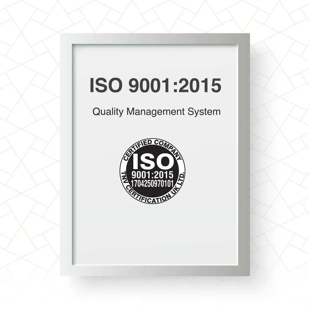 Moss ISO 9001:2015 Quality Management System Certification